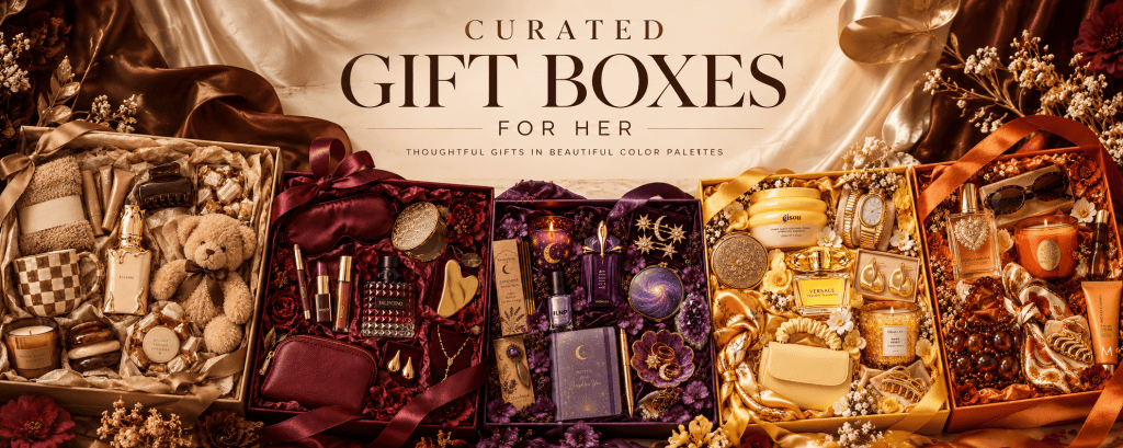 Curated Gift Boxes for Her | PrettyThingsClub