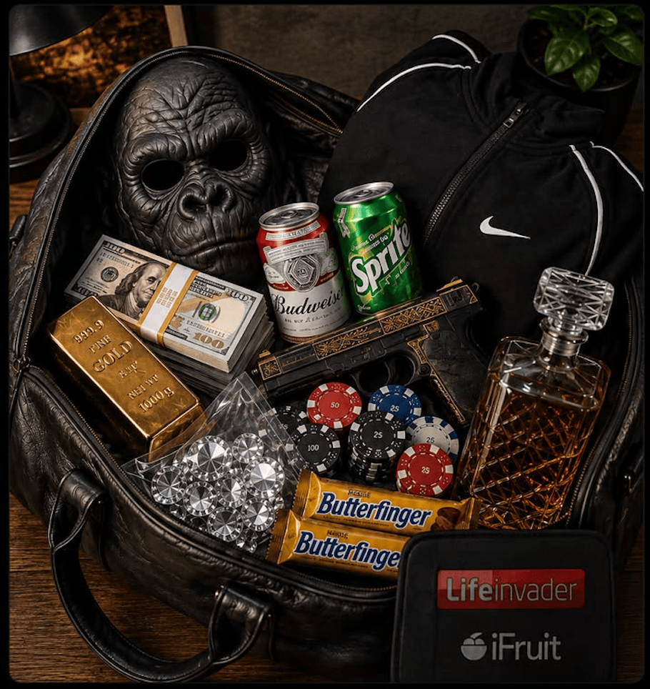 DIY GTA Heist Gift Bag: The Ultimate Gift for a Grand Theft Auto&nbsp;Fan
